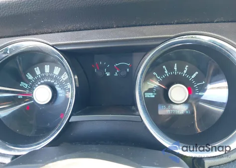 2012 Ford Mustang V6 from USA, damaged, VIN 1ZVBP8AM6C5211356